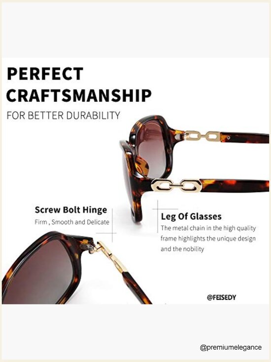 Vintage Square Polarized Sunglasses for Women UV400 Travel Driving main image 6